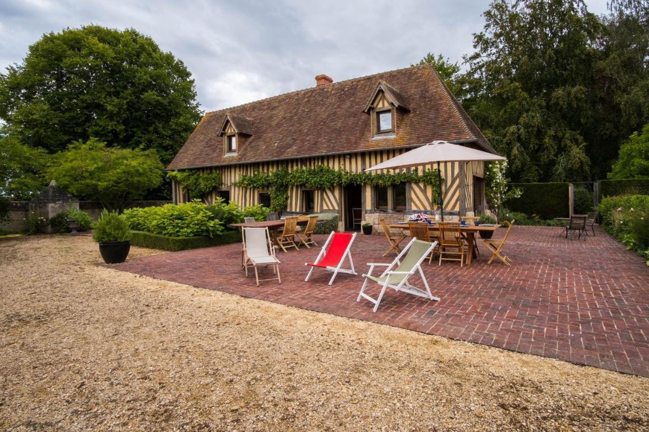 Maison "Jardin Gaillard" Bieville-en-Auge Exterior photo