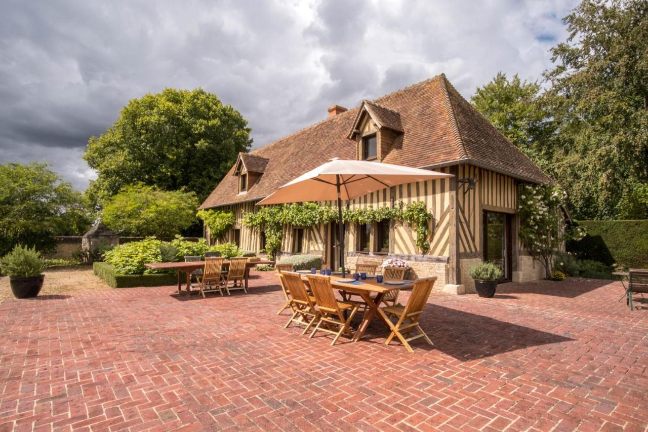 Maison "Jardin Gaillard" Bieville-en-Auge Exterior photo