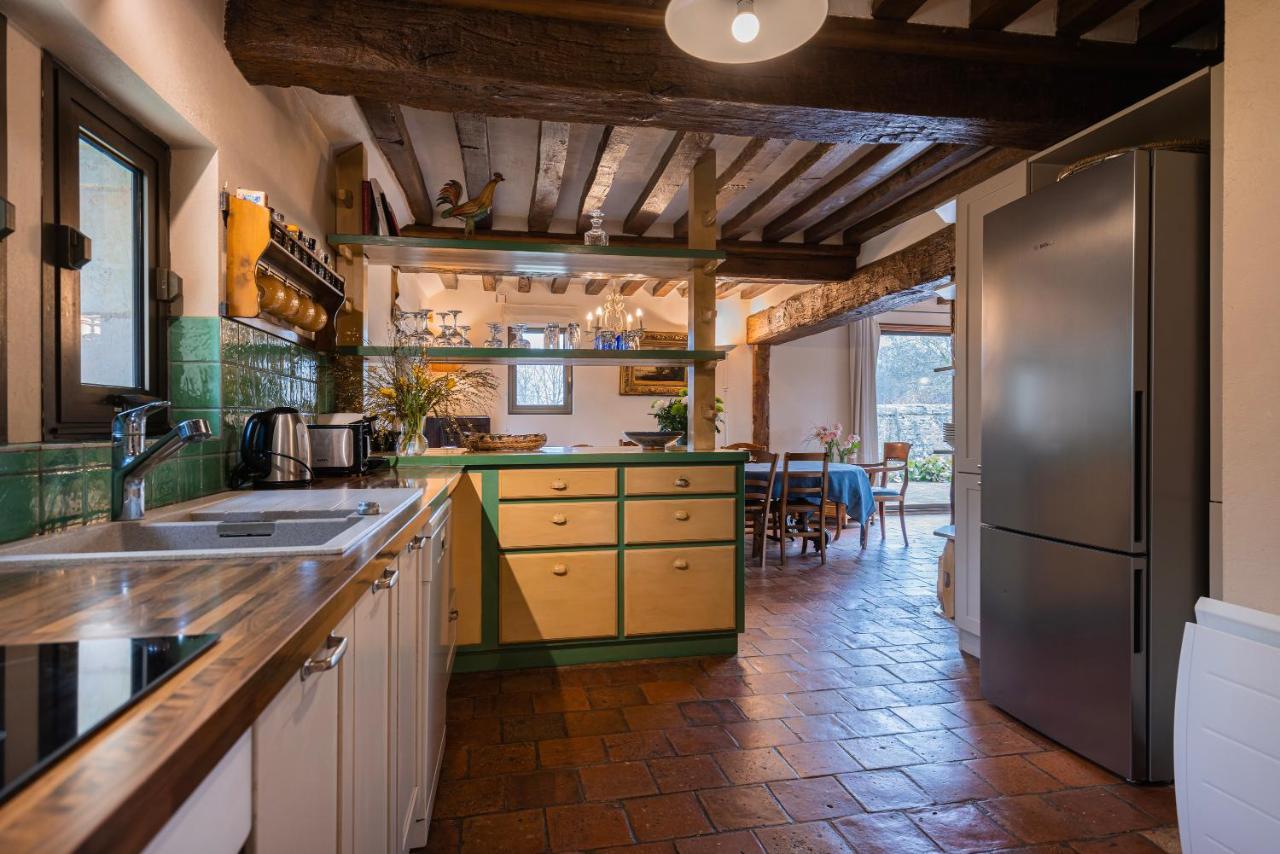 Maison "Jardin Gaillard" Bieville-en-Auge Exterior photo